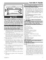 Предварительный просмотр 3 страницы Trane 18-GE08D1-10 Installer'S Manual