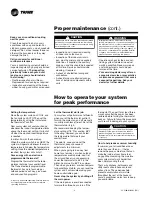 Preview for 4 page of Trane 22-5200-01-0901 (EN) Use And Care Manual