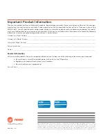 Preview for 6 page of Trane 22-5213-WEB01 Owner'S Manual