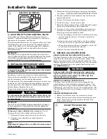 Предварительный просмотр 2 страницы Trane 2TTA0030 Installer'S Manual