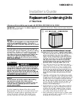 Trane 2TTB3 Series Installer'S Manual preview