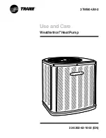 Trane 2TWB0-UM-2 Use And Care Manual preview