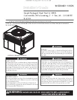 Trane 4DCL4024 Installer'S Manual предпросмотр