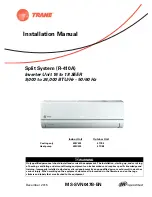 Предварительный просмотр 1 страницы Trane 4MXW5 Installation Manual