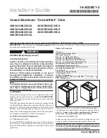 Trane 4NXCA018AC3HCA Installer'S Manual предпросмотр