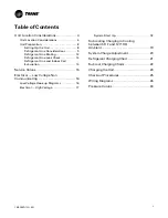 Preview for 3 page of Trane 4TTL6018A1000A Installation And Operation Manual