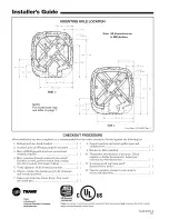 Предварительный просмотр 8 страницы Trane 4TTR4 Installer'S Manual