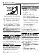 Preview for 2 page of Trane 4TTX6 Installer'S Manual