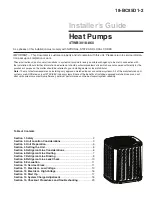 Preview for 1 page of Trane 4TWB3018-060 Installer'S Manual