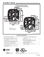 Предварительный просмотр 8 страницы Trane 4TWR3 Installer'S Manual