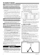 Предварительный просмотр 4 страницы Trane 4TWR4 Installer'S Manual