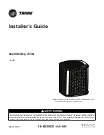 Trane 4TWR7 Installer'S Manual preview