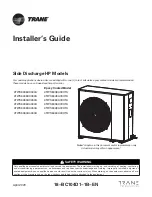 Trane 4TWS6036A3000A Installer'S Manual preview