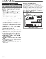 Preview for 26 page of Trane 4YCY4024 Installer'S Manual