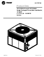 Trane 4YCY4024A Product Data предпросмотр