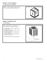 Предварительный просмотр 6 страницы Trane A4AC3018A1000A Installer'S Manual