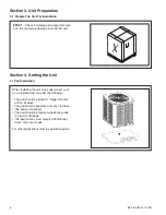 Предварительный просмотр 6 страницы Trane A4AC3018B1000B Installer'S Manual