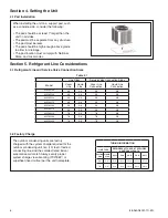 Предварительный просмотр 6 страницы Trane A4AC6018A1000B Installer'S Manual