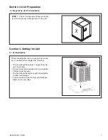 Preview for 7 page of Trane A4HP4017A1000A Installer'S Manual