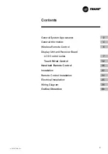 Предварительный просмотр 3 страницы Trane ACYSTAT110AA Owners & Installation Manual
