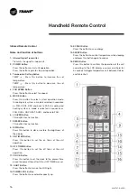 Предварительный просмотр 16 страницы Trane ACYSTAT110AA Owners & Installation Manual