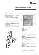 Preview for 17 page of Trane ACYSTAT110AA Owners & Installation Manual