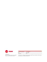 Preview for 72 page of Trane AdaptiView Operation Manual