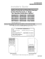 Trane ADD22D140A602A Installer'S Manual preview