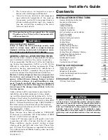 Preview for 3 page of Trane ADH1B040A9241A Installer'S Manual