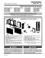 Trane AFD145CLFR000D Service Facts preview