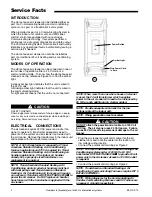 Preview for 2 page of Trane AFD145CLFR000D Service Facts