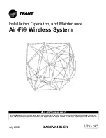 Trane Air-Fi WCS-SB Installation, Operation And Maintenance Manual предпросмотр