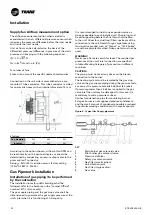 Предварительный просмотр 22 страницы Trane Airfinity XL IC Installation Operation & Maintenance
