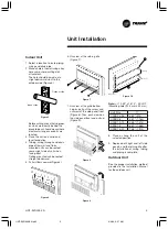 Предварительный просмотр 5 страницы Trane AQUA NEW STYLUS CFEB 04 C0M1 Installation Manual