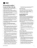 Preview for 9 page of Trane Arctic PolyTherm TM Series Installation, Operation And Maintenance Manual