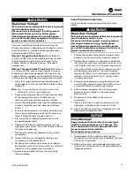 Preview for 63 page of Trane Arctic PolyTherm TM Series Installation, Operation And Maintenance Manual