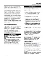 Preview for 13 page of Trane Arctic Thermafit AXM Installation, Operation And Maintenance Manual