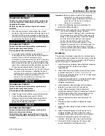 Preview for 49 page of Trane Arctic Thermafit AXM Installation, Operation And Maintenance Manual