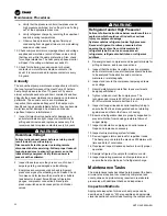 Preview for 50 page of Trane Arctic Thermafit AXM Installation, Operation And Maintenance Manual