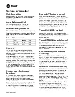 Preview for 9 page of Trane Axiom DXH Installation, Operation And Maintenance Manual