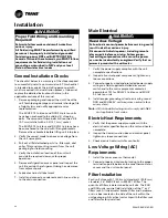 Preview for 26 page of Trane Axiom DXH Installation, Operation And Maintenance Manual