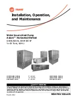 Trane Axiom EXH018 Installation And Maintenance Manual preview