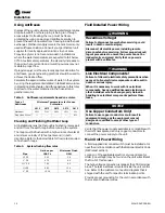 Preview for 14 page of Trane Axiom EXW 060 Series Installation, Operation And Maintenance Manual