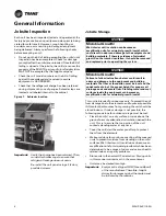 Preview for 6 page of Trane Axiom GECE 006 Installation, Operation And Maintenance Manual