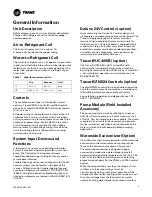 Preview for 9 page of Trane Axiom GEH-E035 Installation, Operation And Maintenance Manual