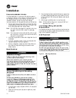 Preview for 14 page of Trane Axiom GET024-036 Installation, Operation And Maintenance Manual