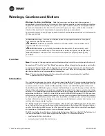 Preview for 2 page of Trane BACnet BCI-I Installation Manual