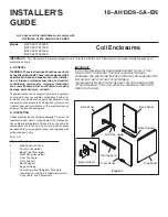 Trane BAYCLE14A1422A Installer Manual предпросмотр