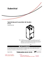 Предварительный просмотр 13 страницы Trane BAYHTR1504BRKC Installer'S Manual