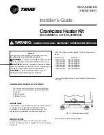 Trane BAYLOAMM003A Installer'S Manual предпросмотр